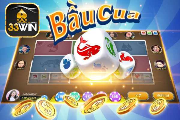 Khám phá thế giới bầu cua tại 33win game đổi thưởng